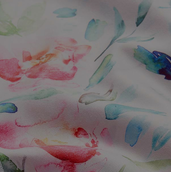 large flowery microfibre polishing cloth