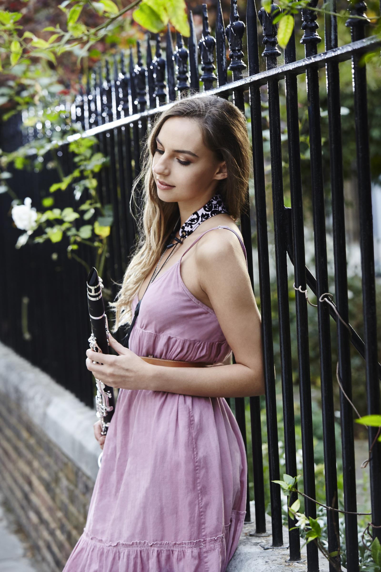 Fille avec bandoulière Pink Lace