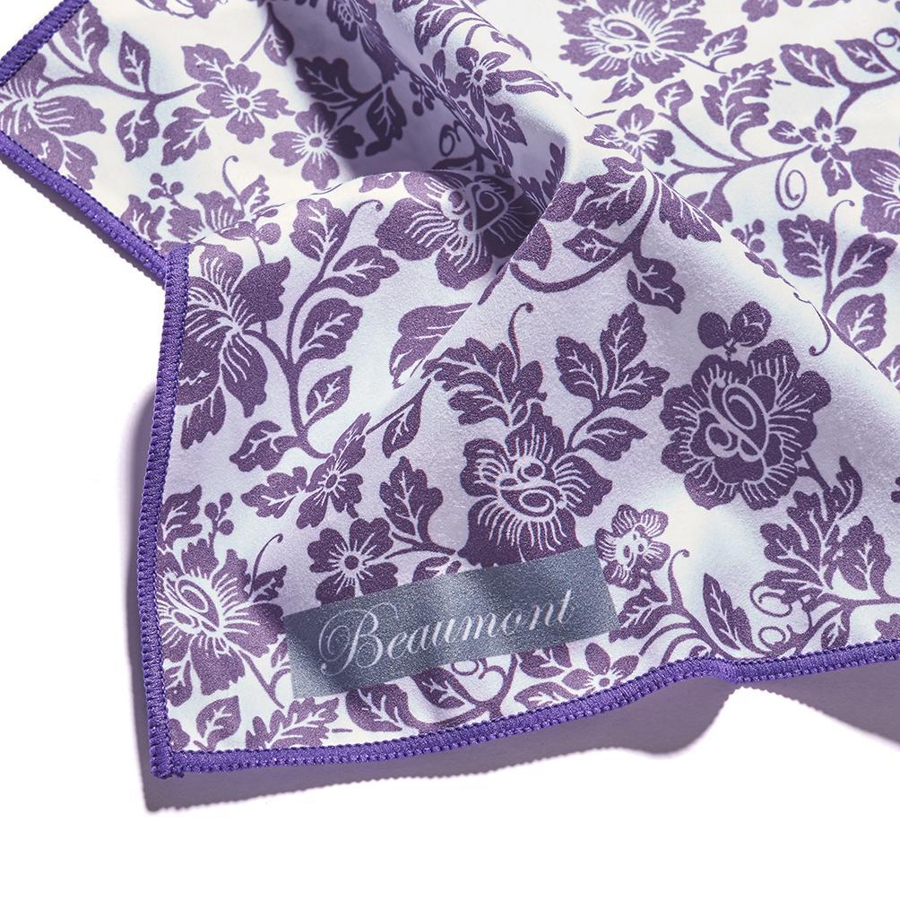 Gros Plan Chiffon Damson Lace