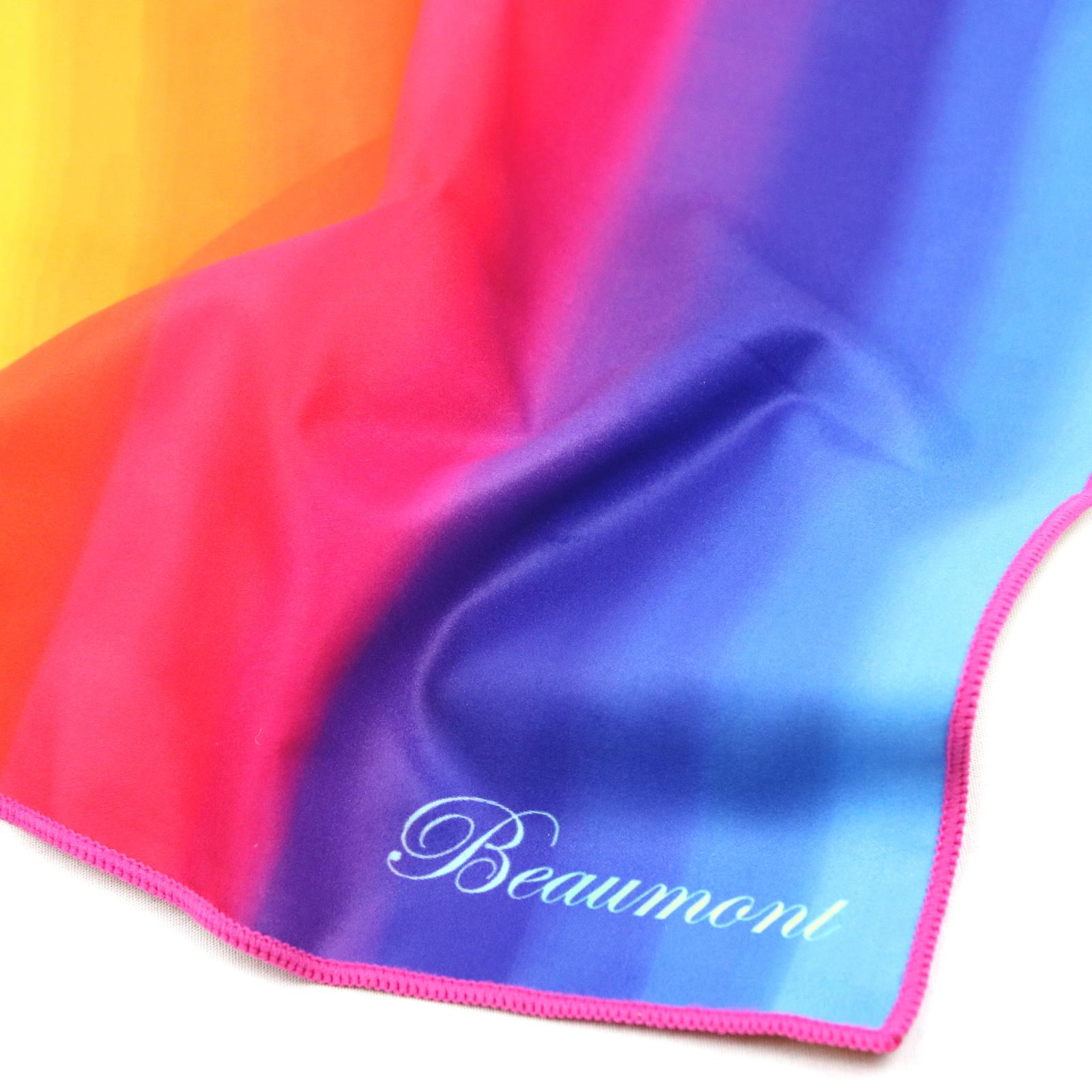 Gros Plan sur le chiffon Hazy Rainbow